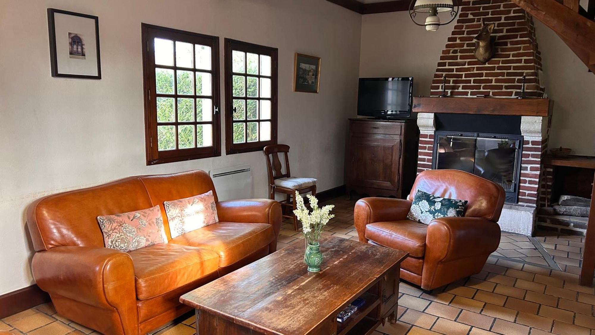 Domaine Reve Normand Honfleur 10 Pax Villa Genneville ภายนอก รูปภาพ